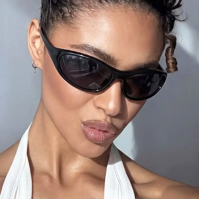 Y2K Punk Sports Sunglasses for - Designer Sunglasses 评论和价格
