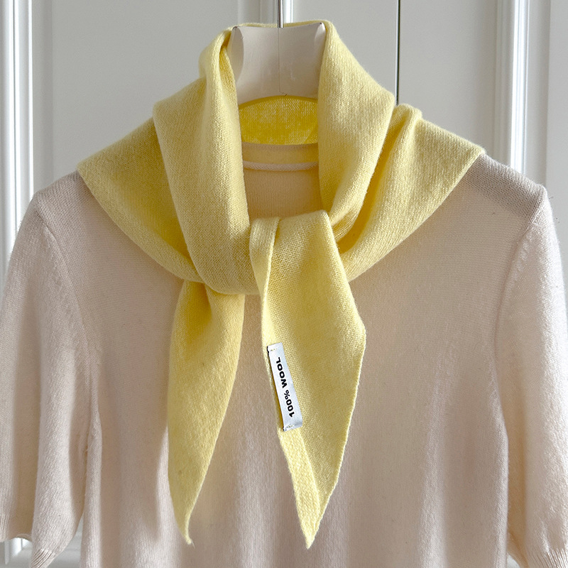 Knitted Scarf Women 100% Wool  - Cashmere Scarf 评论和价格