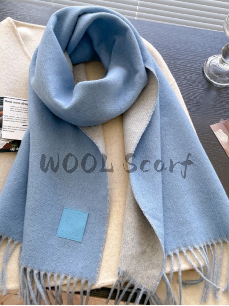 NEW Wool Winter Thick Warm Sca - Cashmere Scarf 评论和价格