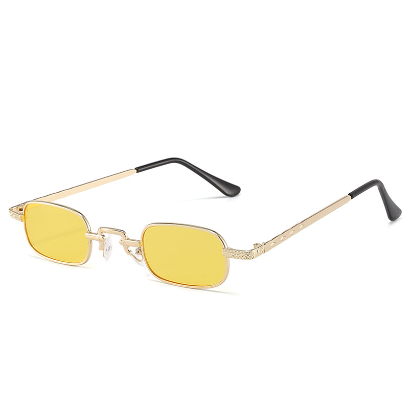 New Small Frame Square Sunglas - Sunglasses Uv400 评论和价格
