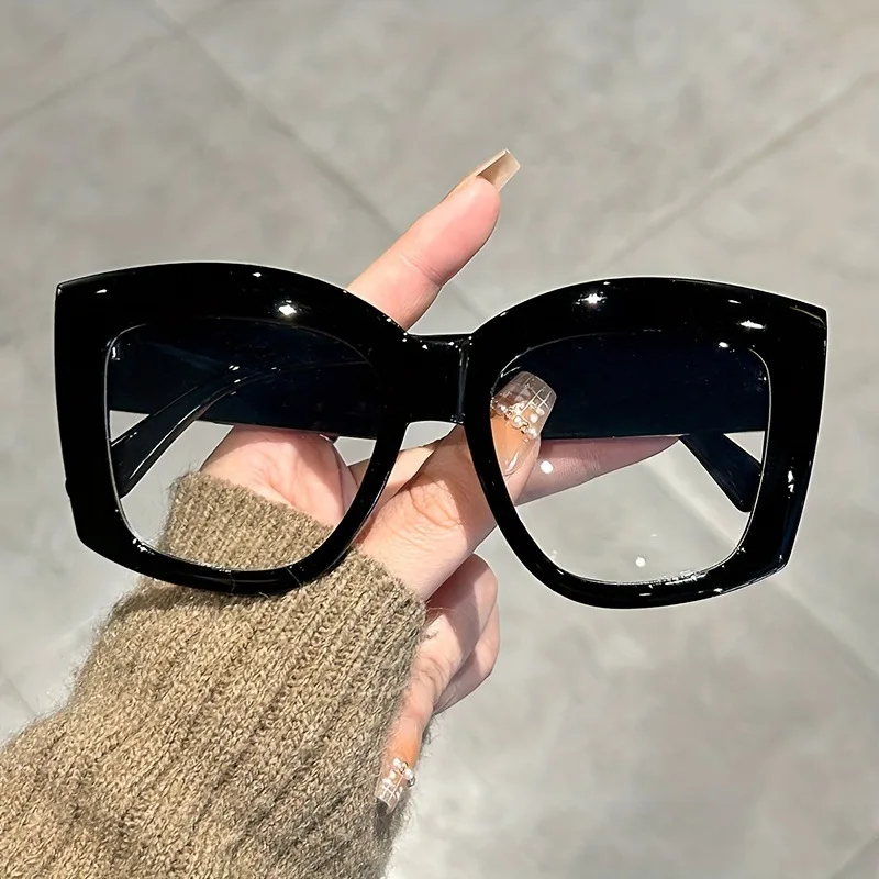 New Fashionable Square Eyeglas - Sunglasses Uv400 评论和价格