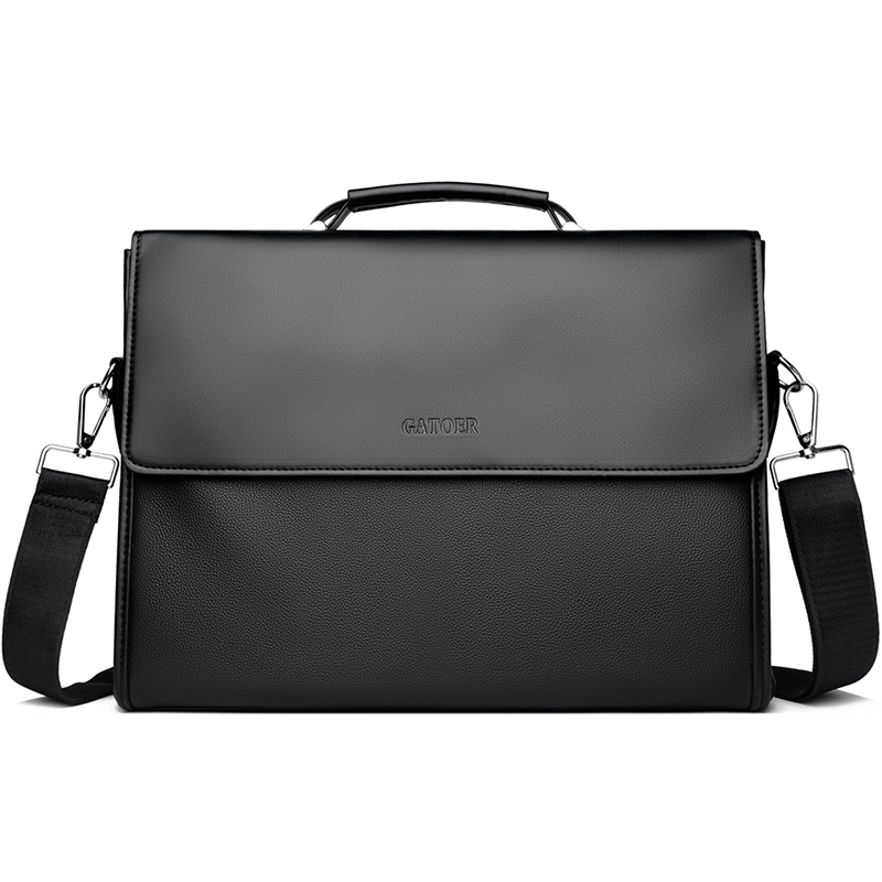 Men's Business Casual Handbag  - Leather Briefcase 评论和价格