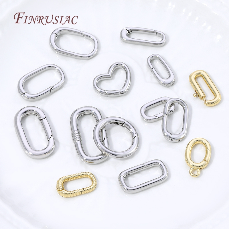 18K Gold Plated Oval Spring Ri - Gold Plated Jewelry 评论和价格