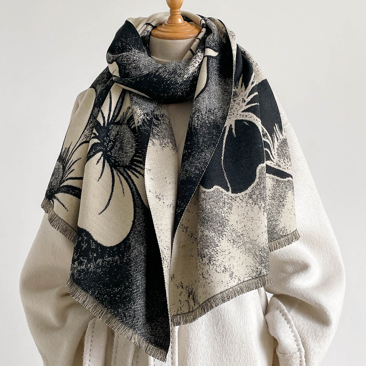 Women Imitation Cashmere Scarf - Cashmere Scarf 评论和价格