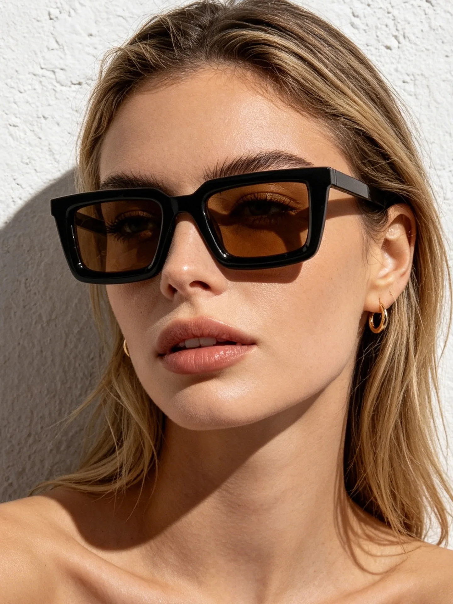 Vintage Rectangle Sunglasses W - Designer Sunglasses 评论和价格