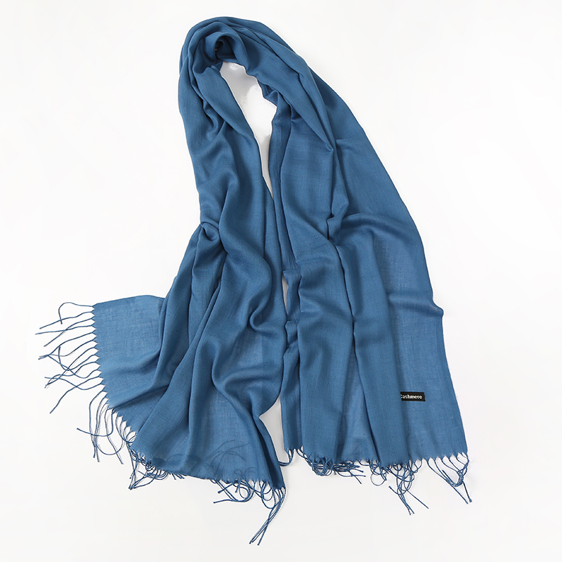 Fashion Solid Color 2020 Women - Cashmere Scarf 评论和价格