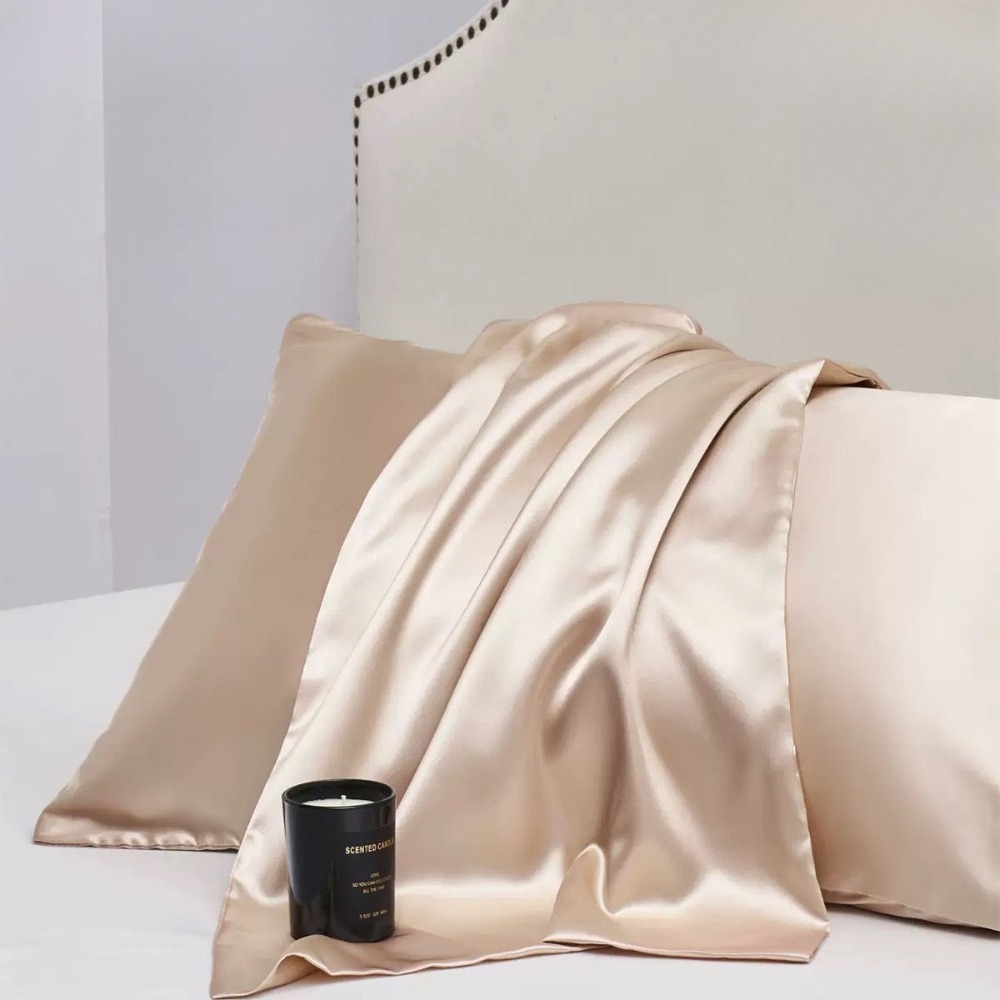 1 Piece Silky Stain Pillowcase - Silk Pillowcase 评论和价格