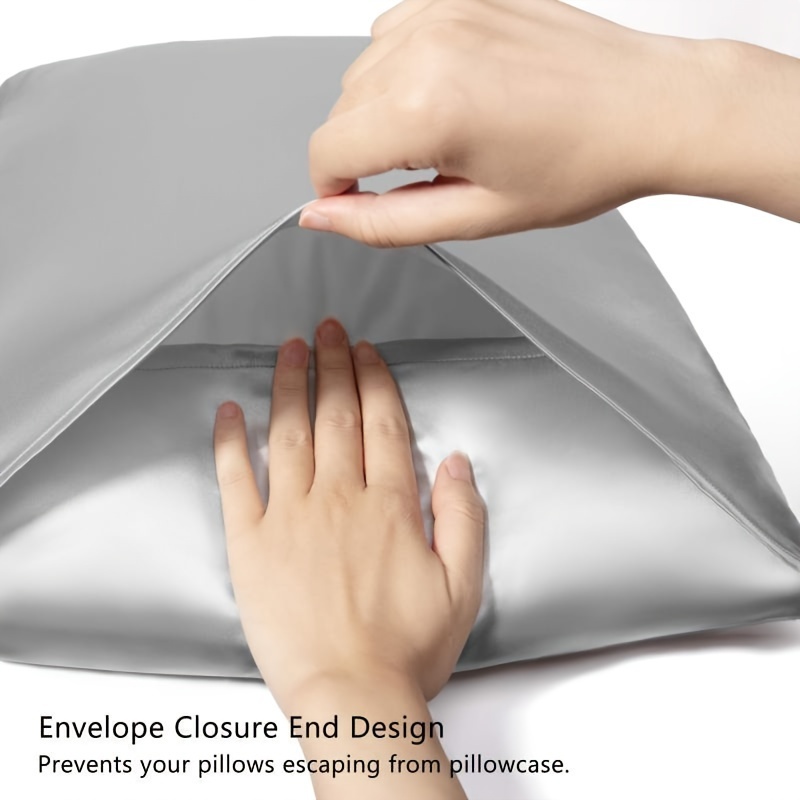 2-Piece Satin Pillowcase Set S - Silk Pillowcase 评论和价格