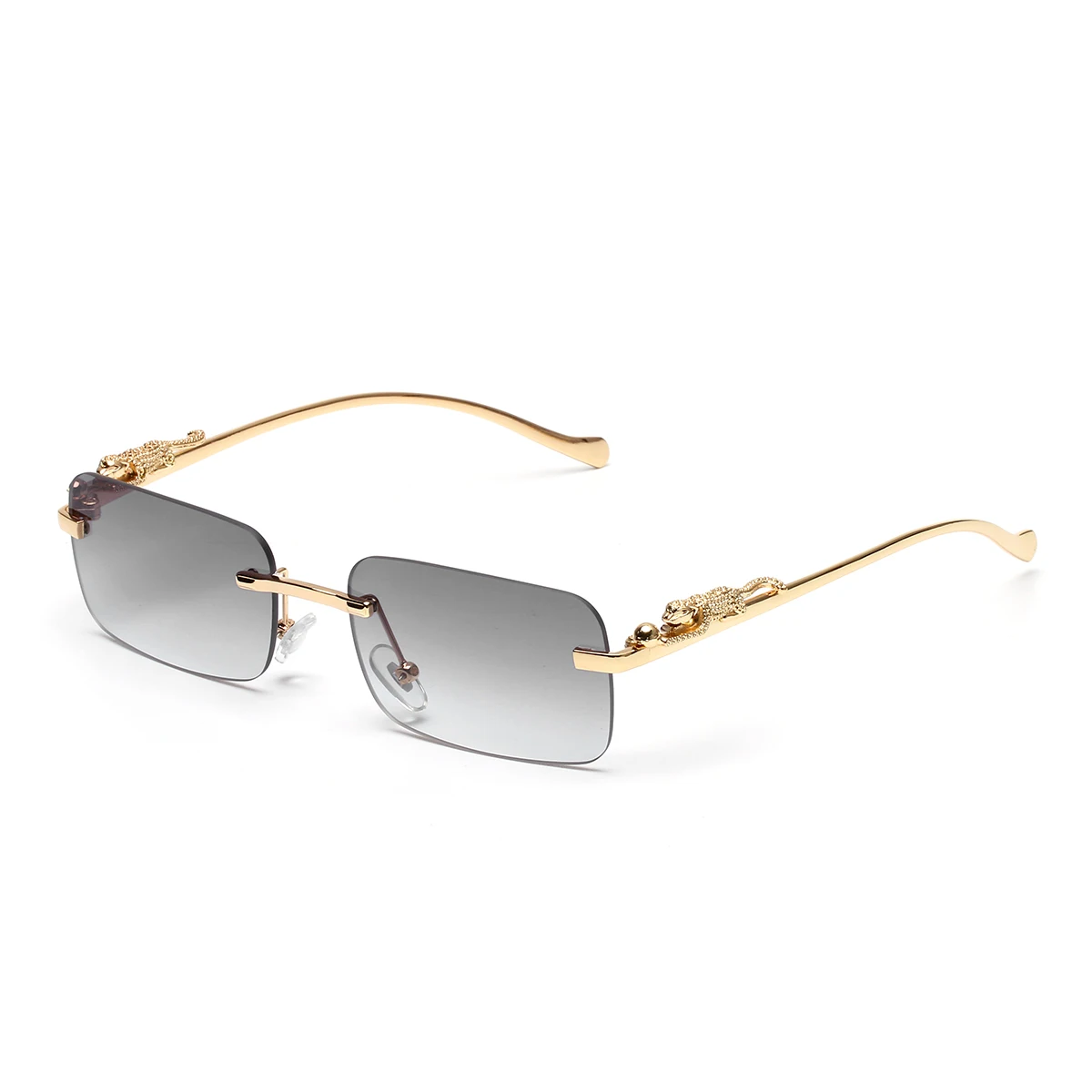 Rimless Sunglasses UV400 Fashi - Sunglasses Uv400 评论和价格