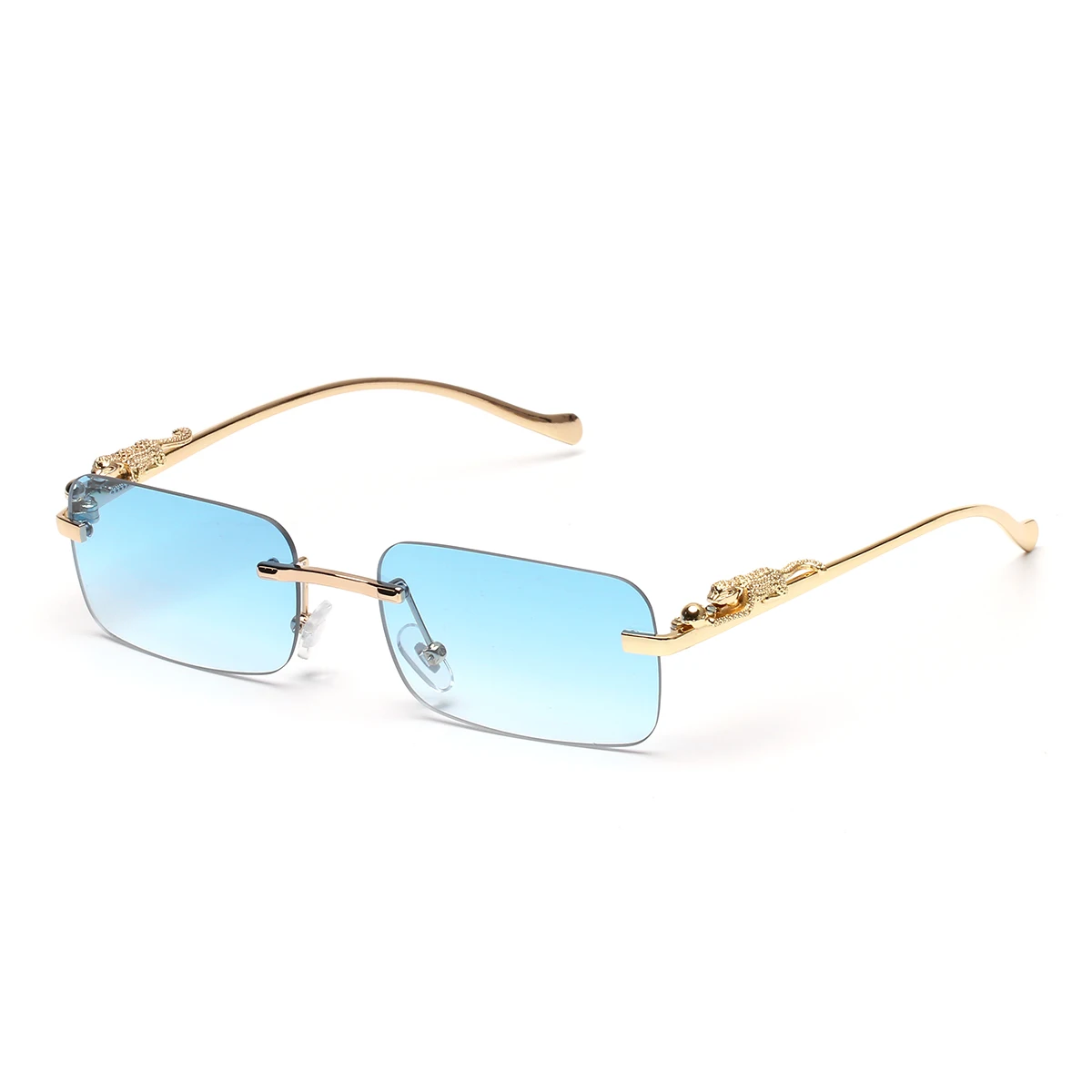 Rimless Sunglasses UV400 Fashi - Sunglasses Uv400 评论和价格