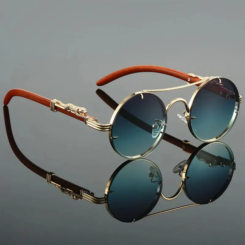 Vintage Round Outdoor Activiti - Sunglasses Uv400 评论和价格