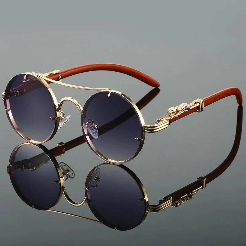 Vintage Round Outdoor Activiti - Sunglasses Uv400 评论和价格