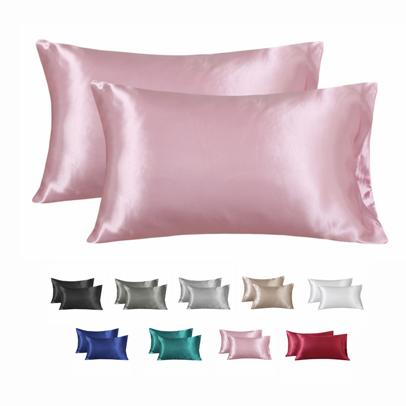 Silk-LIke Pillowcase Pillow Co - Silk Pillowcase 评论和价格
