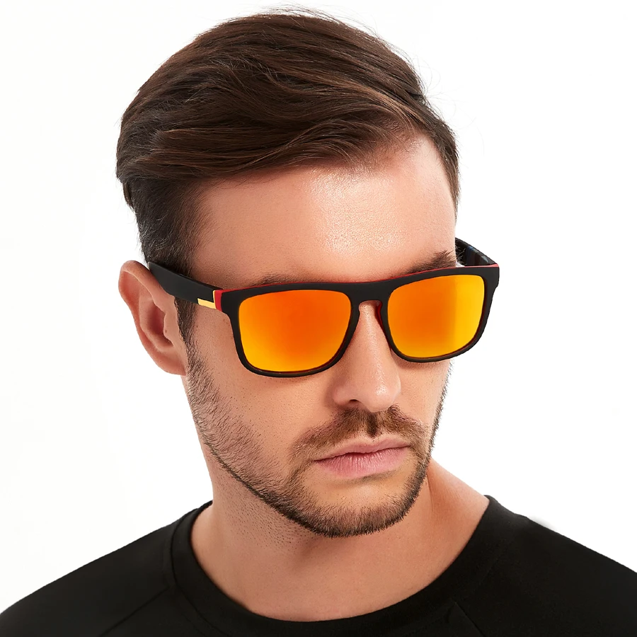 1/4PCS Fashion Vintage Square  - Sunglasses Uv400 评论和价格