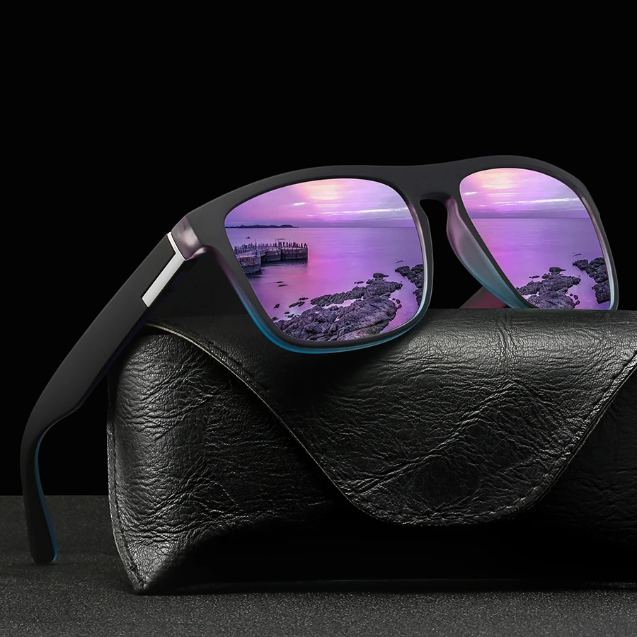 1/4PCS Fashion Vintage Square  - Sunglasses Uv400 评论和价格