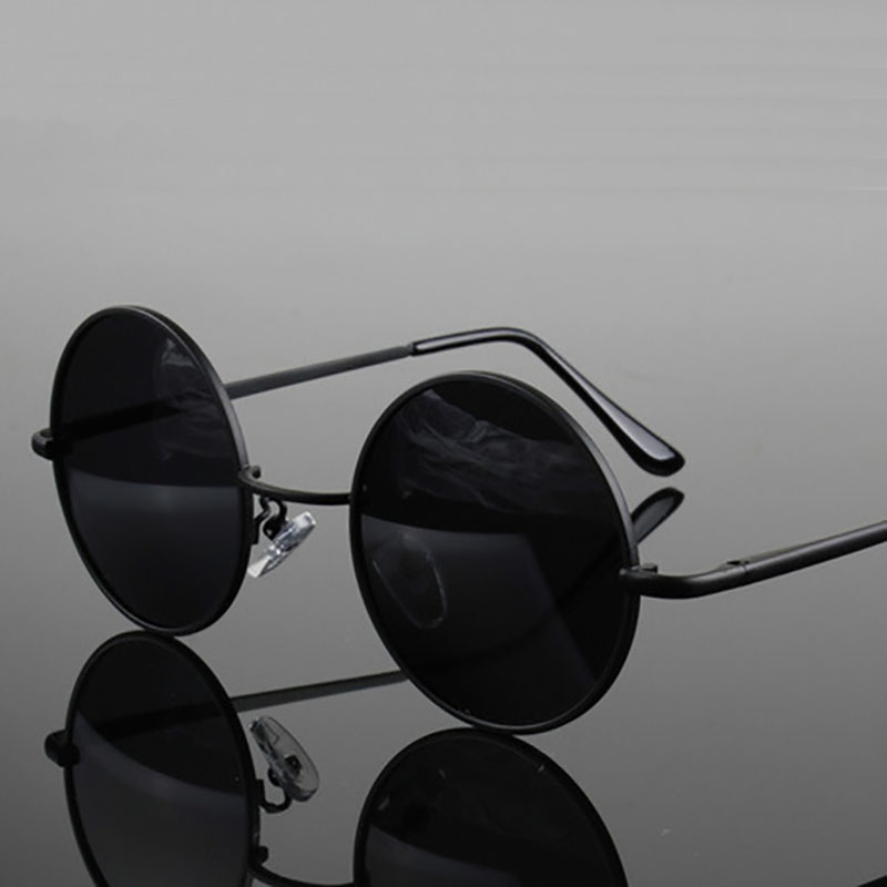 Retro Vintage Round Sunglasses - Sunglasses Uv400 评论和价格